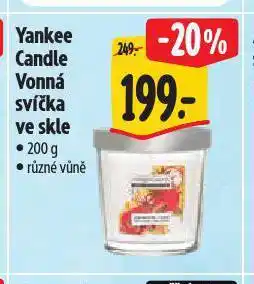 Albert Yankee candle vonná svíčka ve skle nabídka