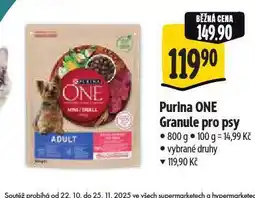 Albert Purina one granule pro psy nabídka