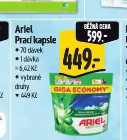 Albert Ariel prací kapsle nabídka