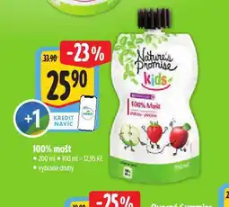 Albert 100% mošt nabídka