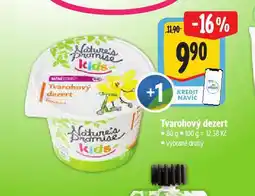 Albert Tvarohový dezert nabídka