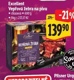 Albert Excellent vepřová žebra na pivu nabídka