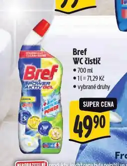 Albert Bref wc čistič nabídka