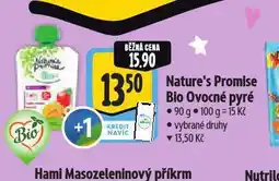 Albert Bio ovocné pyré nabídka