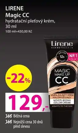 Hebe LIRENE Magic CC hydratační pleťový krém nabídka