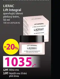 Hebe LIERAC Lift Integral zpevňující denní pleťový krém nabídka