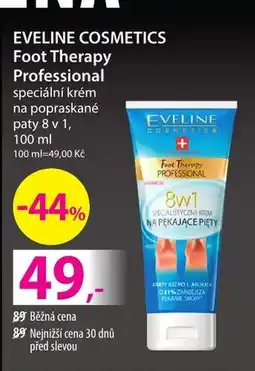 Hebe EVELINE COSMETICS Foot Therapy Professional speciální krém na popraskané paty 8 v 1 nabídka
