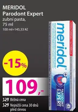 Hebe MERIDOL Parodont Expert zubní pasta nabídka