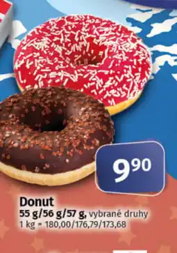 COOP TIP Donut nabídka
