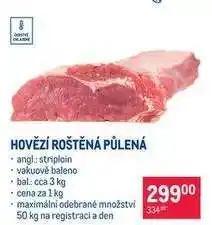 Makro HOVĚZÍ ROŠTĚNÁ PŮLENÁ nabídka