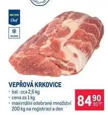Makro VEPŘOVÁ KRKOVICE nabídka