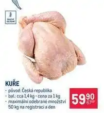Makro Kuře nabídka