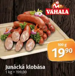 COOP TIP Junácká klobása nabídka