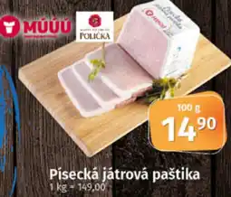COOP TIP Písecká játrová paštika nabídka