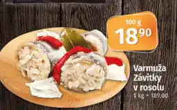 COOP TIP Varmuža Závitky v rosolu nabídka