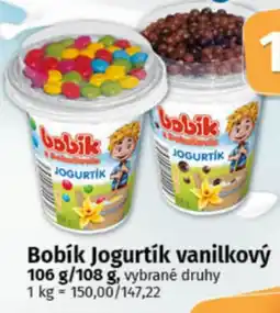 COOP TIP Bobík Jogurtík vanilkový nabídka