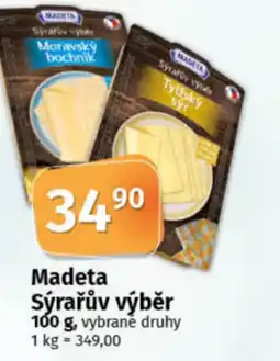 COOP TIP Madeta Sýrařův výběr nabídka