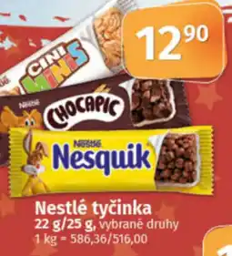 COOP TIP Nestlé tyčinka nabídka