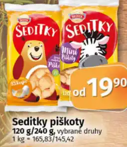 COOP TIP Seditky piškoty nabídka