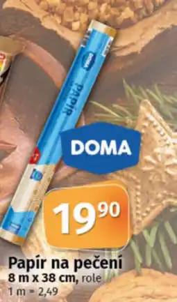 COOP TIP DOMA Papír na pečení nabídka