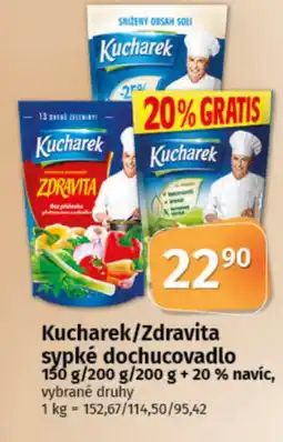 COOP TIP Kucharek/Zdravita sypké dochucovadlo nabídka