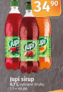 COOP TIP Jupí sirup nabídka