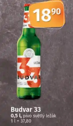 COOP TIP Budvar 33 nabídka