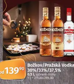 COOP TIP Božkov/Pražská Vodka nabídka