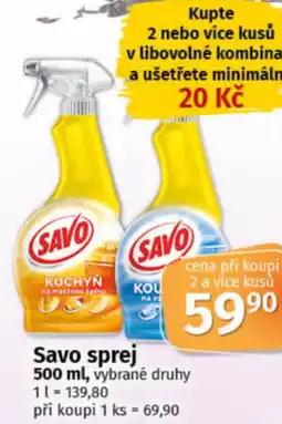 COOP TIP Savo sprej nabídka