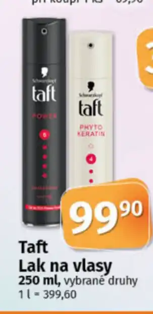 COOP TIP Taft Lak na vlasy nabídka