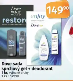 COOP TIP Dove sada sprchový gel + deodorant nabídka