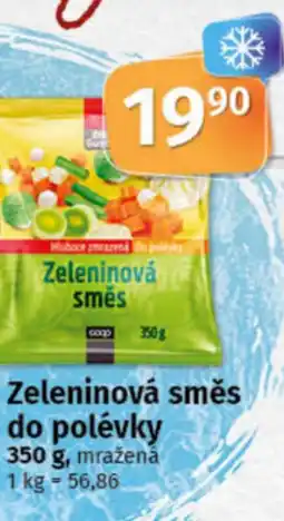 COOP TIP Zeleninová směs do polévky nabídka