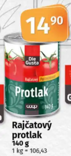 COOP TIP Rajčatový protlak nabídka
