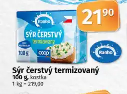 COOP TIP Ranko Sýr čerstvý termizovaný nabídka