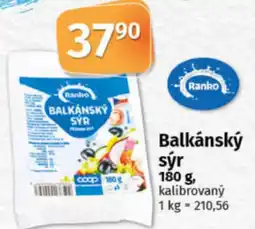 COOP TIP Ranko Balkánský sýr nabídka