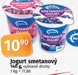 COOP TIP Ranko Jogurt smetanový nabídka