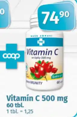 COOP TIP Vitamín C 500 mg nabídka