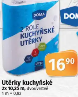 COOP TIP DOMA Utěrky kuchyňské nabídka