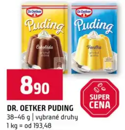 Terno DR. OETKER Puding nabídka
