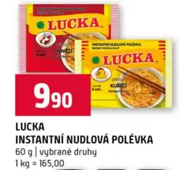Terno Lucka Instantne nudlová polévka nabídka