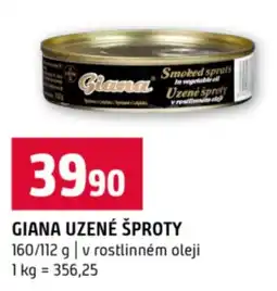 Terno Giana uzené šproty nabídka
