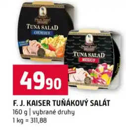 Terno F. J. KAISER Tuňákový salát nabídka