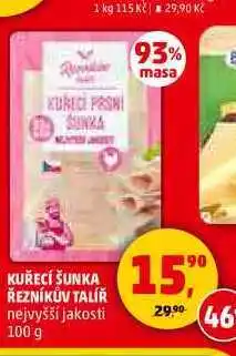 Penny Market KUŘECÍ ŠUNKA ŘEZNÍKŮV TALÍŘ, 100 g nabídka