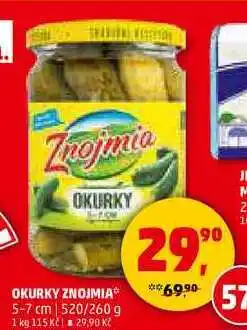 Penny Market OKURKY ZNOJMIA 5-7 cm, 520 g nabídka