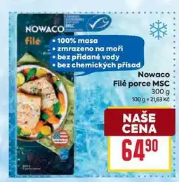 Billa Nowaco Filé porce MSC 300 g nabídka