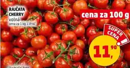 Penny Market RAJČATA CHERRY, 100 g nabídka