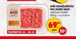 Penny Market SMĚS ROZMĚLNĚNÝCH MAS DOBRÉ MASO, 500 g nabídka