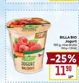 Billa BILLA BIO Jogurt 150 g nabídka