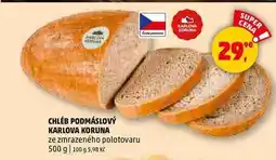 Penny Market CHLÉB PODMÁSLOVÝ KARLOVA KORUNA, 500 g nabídka