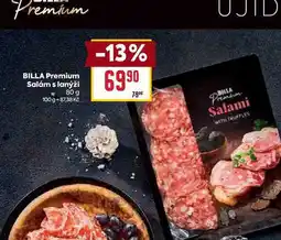 Billa BILLA Premium Salám s lanýži 80 g nabídka